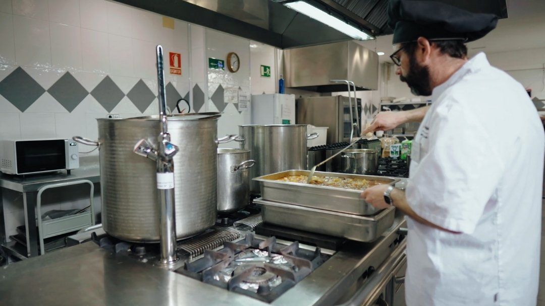 Servicio de Cocina Residencia de Mayores Cruz Roja San Fernando Centro de día Cádiz