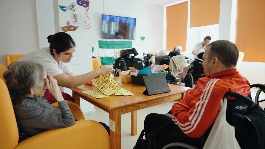 Residencia de mayores San Fernando, Cádiz. Cruz Roja - Terapia ocupacional