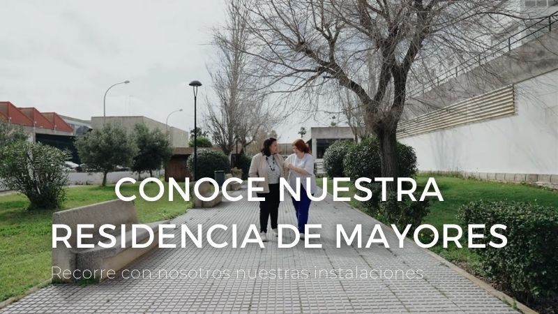 Visita virtual Residencia de mayores en San Fernando Cádiz Cruz Roja 2025. Fotograma con título