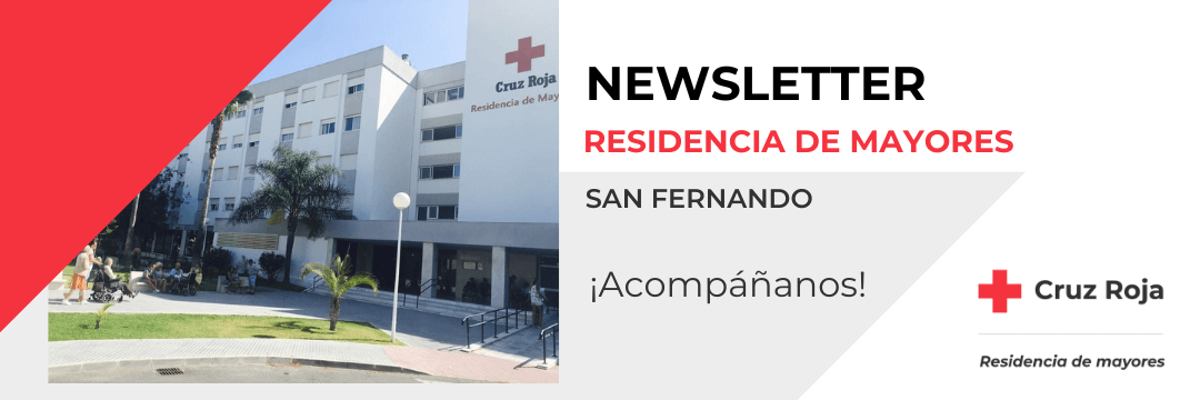 Suscripción newsletter residencia de mayores Cruz Roja boletín